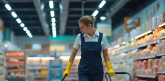 SE SOLICITA AUXILIAR DE LIMPIEZA PARA ASEO GENERAL DE SUPERMERCADO (MÍNIMA EXPERIENCIA)