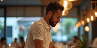 SE BUSCA AYUDANTE DE CAMARERO PARA MONTAJE DE MESAS EN RESTAURANTE