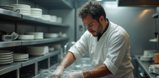 SE SOLICITA LAVAPLATOS PARA ASEO DE SUPERFICIES Y ÁREAS COMUNES EN RESTAURANTE, NO SE REQUIERE EXPERIENCIA