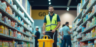 SE BUSCA AUXILIAR DE LIMPIEZA DE TIEMPO PARCIAL PARA ASEO GENERAL DE TIENDA