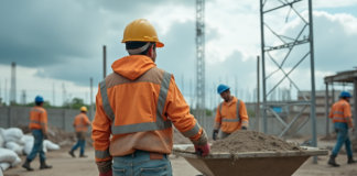 SE SOLICITA TRABAJADOR DE CONSTRUCCIÓN PARA MEZCLA Y VERTIDO DE MATERIALES COMO HORMIGÓN Y ASFALTO