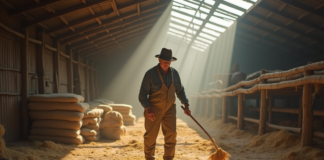 SE NECESITA TRABAJADOR DE GRANJA PARA CUIDADO DE ANIMALES Y LIMPIEZA DE GRANEROS