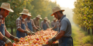 SE SOLICITA TRABAJADORES AGRÍCOLAS PARA COSECHA DE MANZANAS (35 VACANTES DISPONIBLES)
