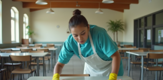 SE NECESITA AUXILIAR DE LIMPIEZA PARA ORGANIZACIÓN Y ASEO DE COMEDORES