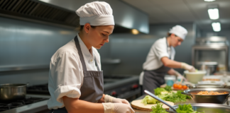 SE BUSCA AYUDANTE DE COCINA PARA PREPARACIÓN DE ALIMENTOS Y BEBIDAS EN RESTAURANTE