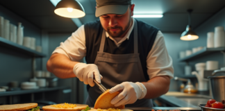SE REQUIERE COCINERO PARA PREPARACIÓN DE HAMBURGUESAS Y FRITURAS EN GENERAL