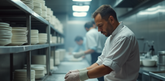 SE SOLICITA LAVAPLATOS PARA ORGANIZACIÓN Y ASEO DE UTENSILIOS EN RESTAURANTE (HORARIO FLEXIBLE)
