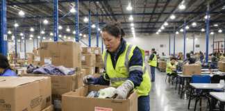 SE SOLICITA MOZO DE ALMACÉN PARA EMPAQUETADO DE PRODUCTOS TEXTILES