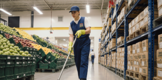 SE NECESITA PERSONAL DE LIMPIEZA HOMBRE Y/O MUJER PARA ALMACÉN DE FRUTAS