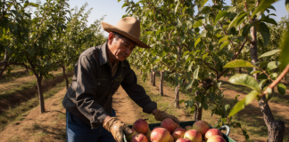 SE NECESITA TRABAJADOR AGRÍCOLA PARA RECOLECCIÓN DE PRODUCTOS EN COSECHA DE MANZANAS
