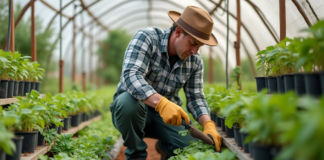 SE SOLICITA TRABAJADOR DE INVERNADERO PARA CUIDADO DE PLANTAS Y JARDINES