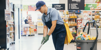 SE REQUIERE AUXILIAR DE LIMPIEZA PARA SUPERMERCADO (JORNADA COMPLETA)