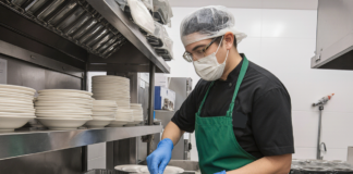 SE NECESITA LAVAPLATOS PARA DESINFECCIÓN DE OLLAS Y OTROS ARTÍCULOS DE COCINA EN RESTAURANTE