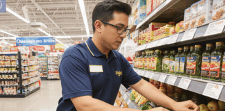 SE SOLICITA AUXILIAR DE SUPERMERCADO PARA CONTROL DE PRODUCTOS EN EL ÁREA DE ABARROTES, LÁCTEOS Y CONGELADOS
