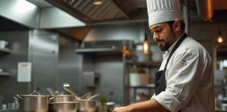 SE SOLICITA AYUDANTE DE COCINA PARA LA ASISTENCIA EN PRODUCCIÓN Y MONTAJE DE ALIMENTOS