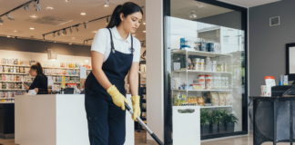 SE REQUIERE OPERARIA DE LIMPIEZA PARA LOCALES COMERCIALES (MEDIO TIEMPO)