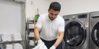 SE REQUIERE TRABAJADOR DE LAVANDERÍA PARA CARGA, DESCARGA Y ORDEN DE ROPA