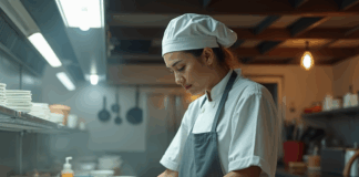 SE BUSCA AYUDANTE DE COCINA PARA ELABORACIÓN DE ALIMENTOS Y BEBIDAS EN RESTAURANTE