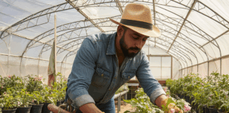 SE SOLICITA TRABAJADOR DE INVERNADERO PARA LABORES DE JARDINERÍA, RIEGO Y MANTENIMIENTO (MEDIO TIEMPO)