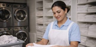 SE REQUIERE AUXILIAR DE LAVANDERÍA PARA DOBLADO Y CLASIFICACIÓN DE ROPA EN RESIDENCIA