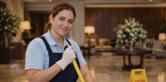 SE SOLICITA AUXILIAR DE LIMPIEZA CON O SIN EXPERIENCIA (TURNO PARCIAL)