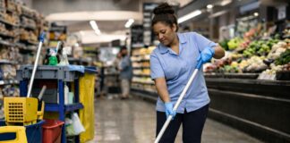 SE NECESITA AUXILIAR DE LIMPIEZA PARA MANTENIMIENTO Y DESINFECCIÓN DE ÁREAS COMUNES EN SUPERMERCADO