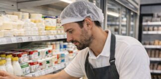 SE NECESITA AUXILIAR DE TIENDA PARA REPOSICIÓN DE PRODUCTOS LÁCTEOS (JORNADA PARCIAL)