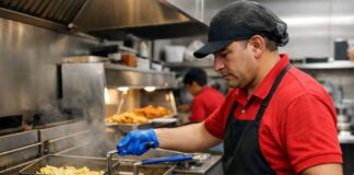 SE NECESITA COCINERO PARA PREPARACIÓN DE ALIMENTOS FRITOS EN RESTAURANTE DE COMIDA RÁPIDA