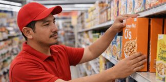 SE SOLICITA GONDOLERO PARA TURNOS ROTATIVOS EN SUPERMERCADO (TIEMPO COMPLETO)
