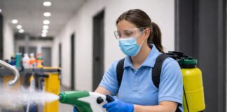 SE SOLICITA PERSONAL DE LIMPIEZA PARA DESINFECCIÓN DE PASILLOS Y ÁREAS COMUNES EN ESTABLECIMIENTO (HORARIOS FLEXIBLES)
