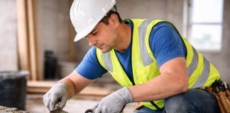 SE BUSCA TRABAJADOR DE CONSTRUCCIÓN PARA COLOCACIÓN, REPARACIÓN DE PISOS Y ACABADO DE HORMIGÓN