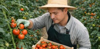 SE NECESITA TRABAJADOR DE INVERNADERO CON O SIN EXPERIENCIA PARA COSECHA MANUAL DE PRODUCTOS