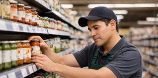 SE NECESITA TRABAJADOR DE SUPERMERCADO PARA REPOSICIÓN Y ATENCIÓN AL CLIENTE (TIEMPO PARCIAL)