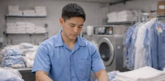 SE SOLICITA TRABAJADOR DE LAVANDERÍA PARA DOBLADO, EMBOLSADO Y ORGANIZACIÓN DE ROPA