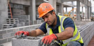SE BUSCA ALBAÑIL PARA COLOCACIÓN DE BLOQUES DE HORMIGÓN Y BALDOSAS ESTRUCTURALES