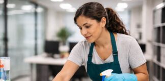 SE REQUIERE AUXILIAR DE LIMPIEZA PARA MANTENIMIENTO Y DESINFECCIÓN DE OFICINAS (LUNES A VIERNES)