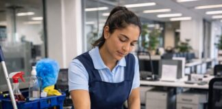 SE SOLICITA AUXILIAR DE LIMPIEZA PARA ASEO DIARIO Y ORGANIZACIÓN DE ÁREAS INTERNAS (TURNOS ROTATIVOS)