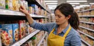 SE NECESITA AUXILIAR DE SUPERMERCADO PARA LABORES DE ATENCIÓN, REPOSICIÓN Y APOYO EN TIENDA (TIEMPO PARCIAL)