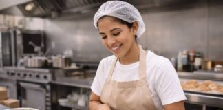 SE NECESITA AYUDANTE DE COCINA PARA PREPARACIÓN BÁSICA DE ALIMENTOS Y MONTAJE DE COMIDAS