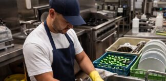 SE SOLICITA FRIEGAPLATOS PARA DESINFECCIÓN DE UTENSILIOS Y APOYO EN COCINA