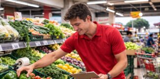 SE REQUIERE GONDOLERO PARA SURTIDO DE PRODUCTOS Y MANTENIMIENTO DE GÓNDOLAS EN SUPERMERCADO (HORARIOS ROTATIVOS)