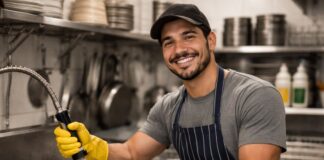 SE NECESITA LAVAPLATOS CON O SIN EXPERIENCIA PARA TURNO DE MAÑANA EN RESTAURANTE