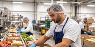 SE BUSCA OPERARIO DE ENVASADO PARA CADENA DE PRODUCCIÓN AGROALIMENTARIA (LUNES A VIERNES)