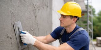 SE SOLICITA TRABAJADOR DE CONSTRUCCIÓN PARA ALISADO Y SELLADO DE SUPERFICIES CON CONCRETO