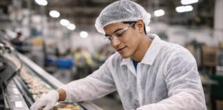 SE REQUIERE AYUDANTE DE PLANTA PARA PRODUCCIÓN Y EMPAQUE DE ALIMENTOS (TURNOS ROTATIVOS)
