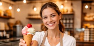 SE BUSCA DEPENDIENTE/A DE HELADERÍA PARA ATENCIÓN AL CLIENTE (TURNO DE TARDE)