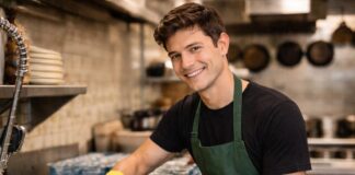 SE BUSCA LAVAPLATOS Y AYUDANTE DE COCINA PARA PREPARACIÓN DE APERITIVOS Y LIMPIEZA DE UTENSILIOS