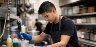 SE SOLICITA PERSONAL DE LIMPIEZA Y LAVAPLATOS PARA RESTAURANTE CON TURNOS ROTATIVOS