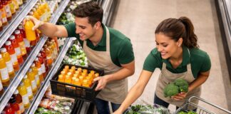 SE SOLICITAN REPONEDORES PARA ESTANTES DE SUPERMERCADOS (TURNO PARCIAL)