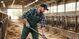 SE SOLICITA TRABAJADOR DE GRANJA PARA CUIDADO DE GANADO Y LIMPIEZA DE ESTABLOS